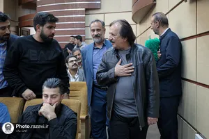 آیین تجلیل از مجید مجیدی در حرم مطهر رضوی
