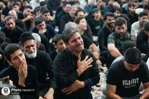 عزاداری دهه دوم محرم در حرم مطهر رضوی