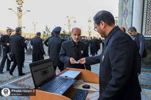 آماده سازی جایگاه مراسم خطبه &zwnj;خوانی شب عاشورا