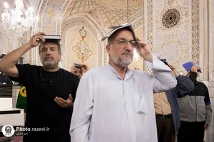 احیا شب نوزدهم ماه مبارک رمضان ویژه زائران عرب زبان در حرم مطهر رضوی