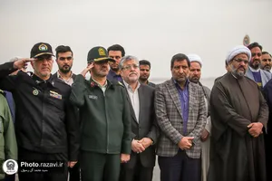 مراسم استقبال از ۱۲ شهید گمنام در مشهد