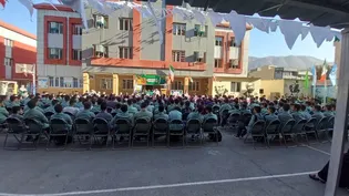 زنگ مهر رضوی در مدرسه شهید سلطانی کرج نواخته شد