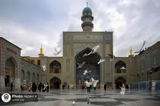 عکس با کیفیت : بست شیخ طوسی حرم مطهر رضوی