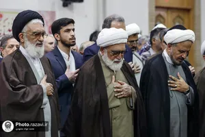 آیین خطبه&zwnj;خوانی خادمان عتبات مقدس ایران اسلامی