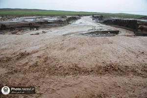 خسارت&zwnj;های ناشی از سیل در روستاهای شهرستان فریمان