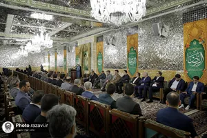 دیدار جمعی از ورزشکاران با تولیت آستان قدس رضوی