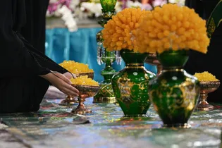 ویژه برنامه دختران خورشید در حرم مطهر رضوی