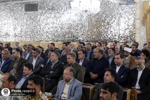 دیدار مدیران خدمت&zwnj;رسان به زائران نوروزی با تولیت آستان قدس رضوی