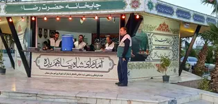 استقرار ۸ موکب خدمت رضوی سمنان در مسیر بازگشت زائران رهبر شهید امت