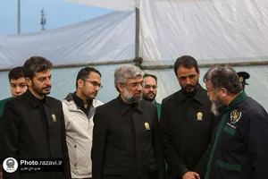 افطاری طرح ضیافت اکرام رضوی در حرم مطهر رضوی