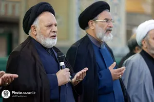 آیین تعویض پرچم گنبد و پوش ضریح مطهر حضرت رضا علیه&zwnj;السلام به مناسبت حلول ماه ربیع&zwnj;الاول