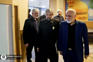 حضور مدیر عالی حرم مطهر رضوی در برنامه تلویزیونی &laquo;اشاره&raquo;