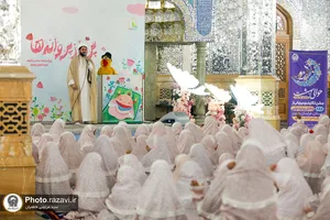 جشن عبادت ۸۸۸ دختر امام رضایی