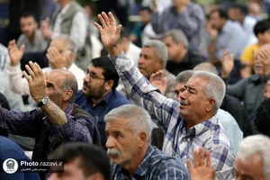 مراسم شهادت امام باقر علیه السلام در رواق امام خمینی(ره) حرم مطهر رضوی
