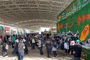 موکب امام رضا علیه‌السلام در مرز مهران