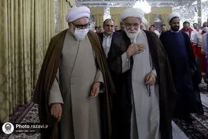 دیدار مدیران جمعیت هلال احمر کشور با تولیت آستان قدس رضوی