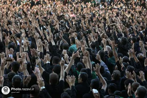 مراسم چهارپایه خوانی شهادت امام رضا علیه&zwnj;السلام