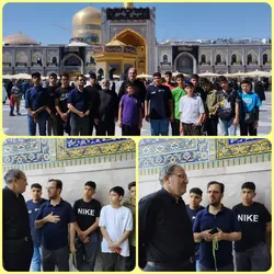 دانش‌آموزان سمنانی زیارت اولی به سفر مشهد مقدس اعزام شدند