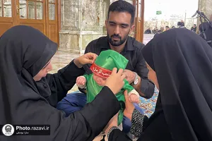 همایش "شیرخوارگان حسینی" در حرم مطهر رضوی-2