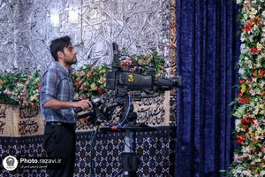 پوشش رسانه ای مراسم تحویل سال در حرم مطهر رضوی