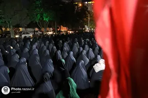مراسم عزاداری شب شهادت حضرت رقیه در مشهد-2