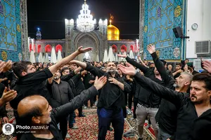 عزاداری سنتی اقوام استان&zwnj;های مختلف در &laquo;حسینیه حرم&raquo;