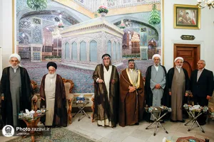 استقبال از شیوخ عشایر عراق در فرودگاه شهید هاشمی&zwnj;نژاد مشهد - 1