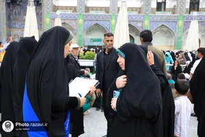 نظرسنجی و افکارسنجی از زائران همزمان با دهه کرامت