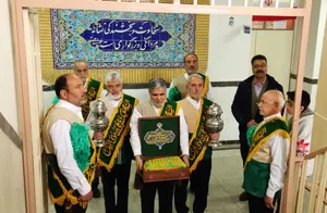 نواخته شدن زنگ مهر رضوی در اولین چهارشنبه امام رضایی ماه رمضان/گزارش تصویری