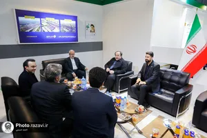 حضور آستان قدس رضوی در نمایشگاه مشهد اینوکس و فاینکس-1