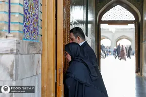 امیر و زینب مهمانان ویژه امام رضا علیه&zwnj;السلام