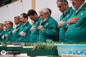 بازدید خانواده شهدا از نسیم رضوان
