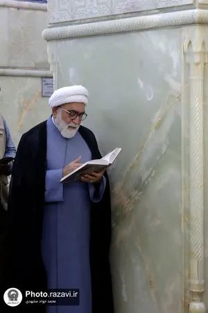 تشرف تولیت آستان قدس رضوی به حرم مطهر امام حسین(علیه&zwnj;السلام)