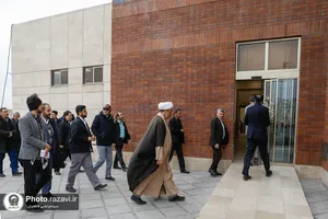 بازدید کارکنان آستان قدس از موسسات موقوفه خدمات زائر رضوی