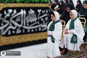 تشرف کاروان زیارتی تبریز به حرم مطهر رضوی