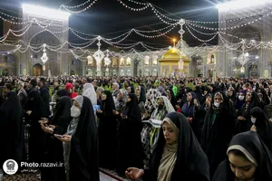 مراسم تحویل سال 1402 در حرم مطهر رضوی - 2
