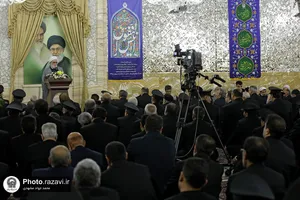 مراسم اعطای احکام خدام حرم مطهر رضوی