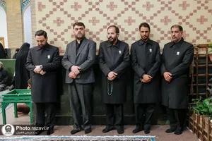 مراسم عزاداری روز شهادت امام جواد علیه السلام ویژه خادمین بارگاه رضوی