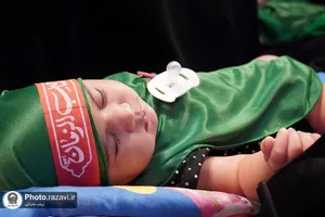 همایش "شیرخوارگان حسینی" در حرم مطهر رضوی-2