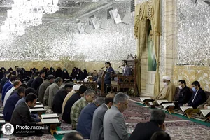 دیدار قاریان، حافظان و فعالان قرآنی با تولیت آستان قدس رضوی