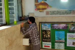 عطر ماه خدا در حسینیه امام رضا(ع) اراک/ گزارش تصویری