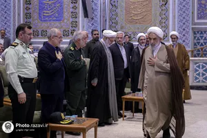 مراسم تکریم مواکب حسینی