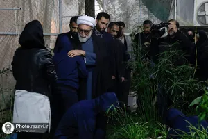 حضور تولیت آستان قدس رضوی در آسایشگاه شهید بهشتی مشهد