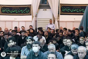 عزاداری دهه اول محرم در حسینیه امام رضا علیه&zwnj;السلام