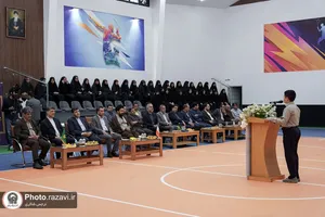 افتتاح سالن ورزشی &laquo;شهید مالک رحمتی&raquo; دبیرستان دخترانه امام رضا علیه&zwnj;السلام