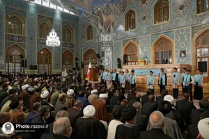 سخنرانی نوروزی رهبر معظم انقلاب در حرم مطهر رضوی