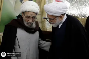 دیدار اساتید پیشکسوت حوزه علمیه مشهد با تولیت آستان قدس رضوی