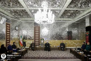 دیدار فعالین چهارشنبه&zwnj;های امام رضایی(ع) در مدارس مشهد با تولیت آستان قدس رضوی