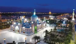 مراسم شادمانه میلاد یازدهمین امام شیعیان در میقات الرضا(ع) برگزار شد