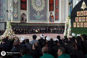 آئین خطبه&zwnj;خوانی شب عاشورا در حرم مطهر رضوی-2